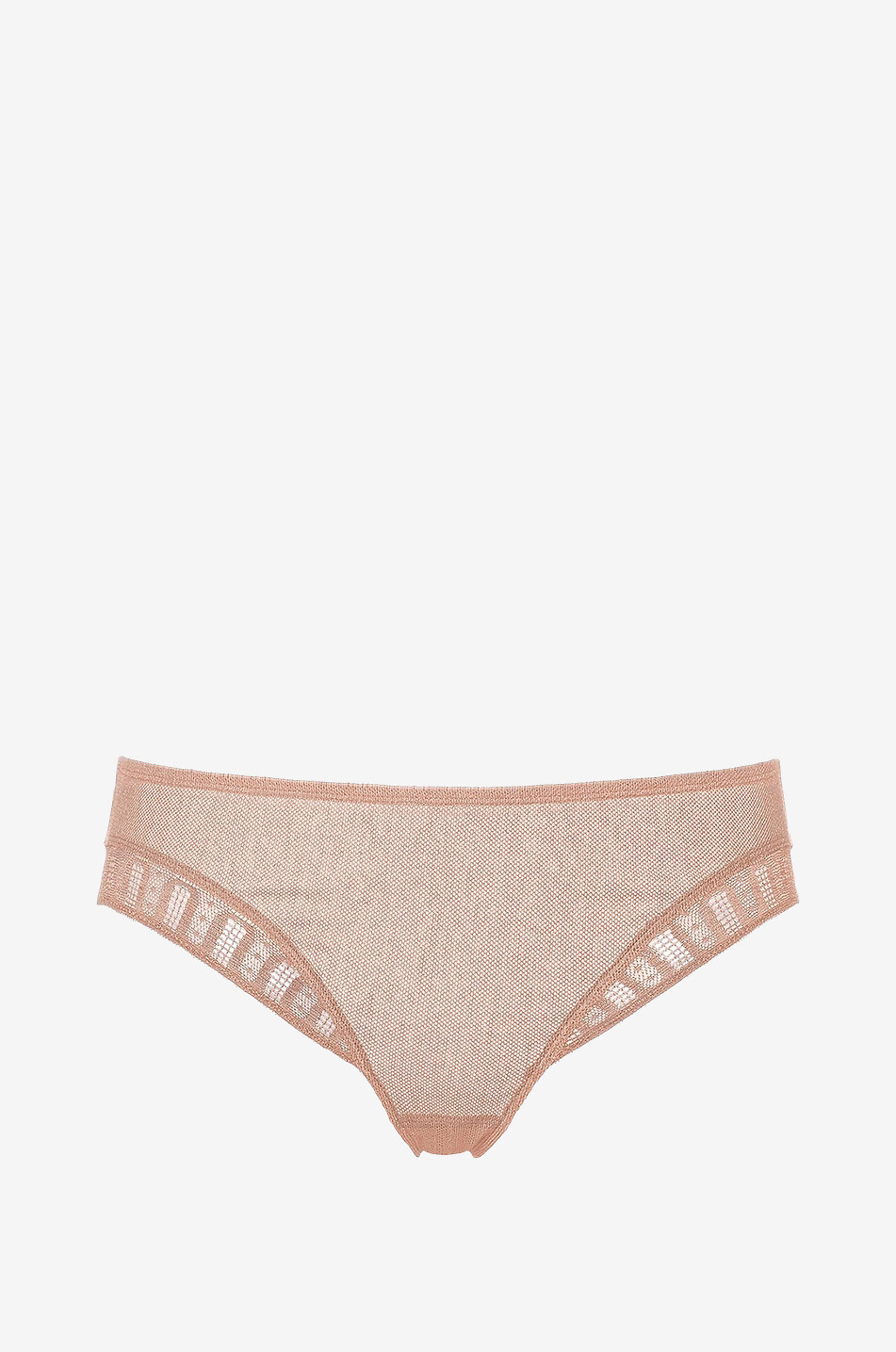 ERES Culotte en tulle et dentelle Filtre Femme Beige moyen 1