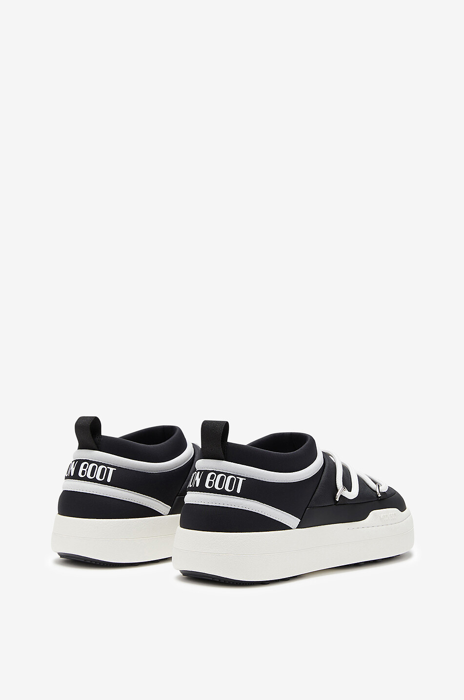 MOON BOOT Park Icon low-top lace-up sneakers Women BLACK 2