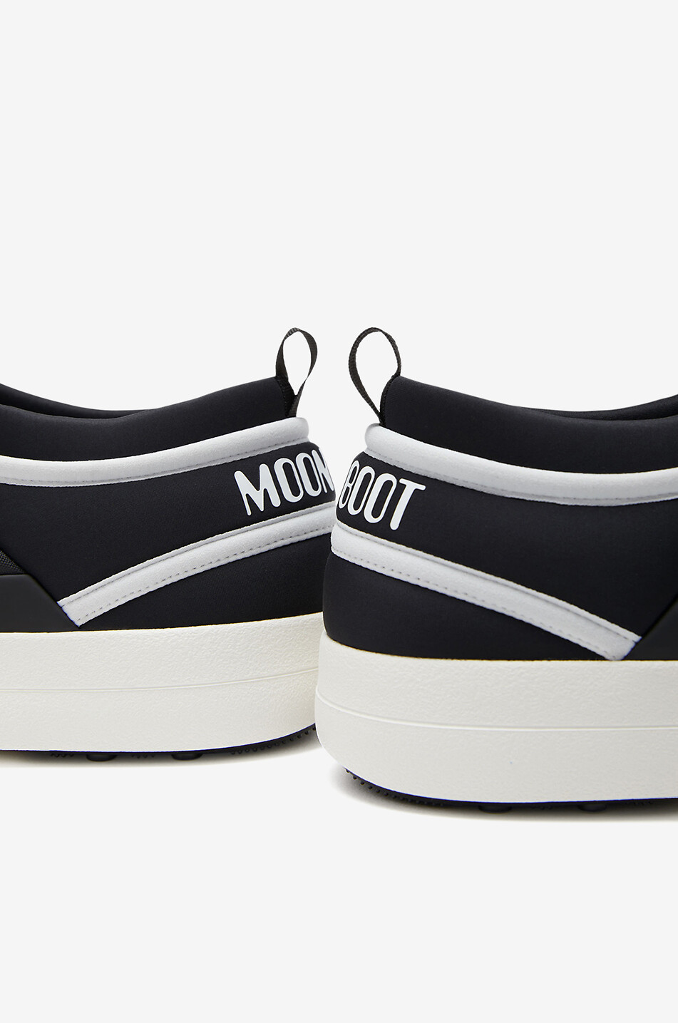 MOON BOOT Park Icon low-top lace-up sneakers Women BLACK 4