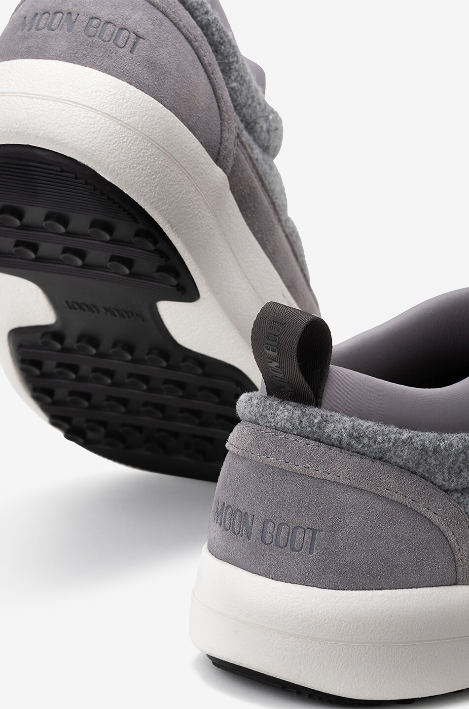 MOON BOOT Basketsbasses chaudes bi-matière Park Soft Femme GRIS 3