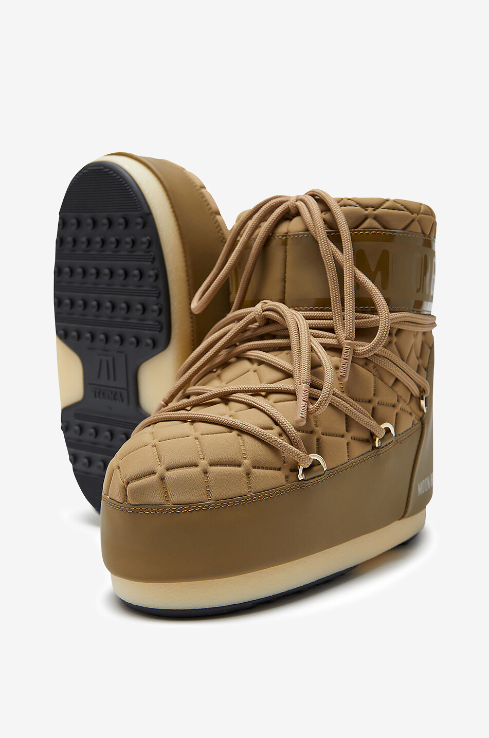 MOON BOOT Icon Low quilted snow boots Women BROWN 3