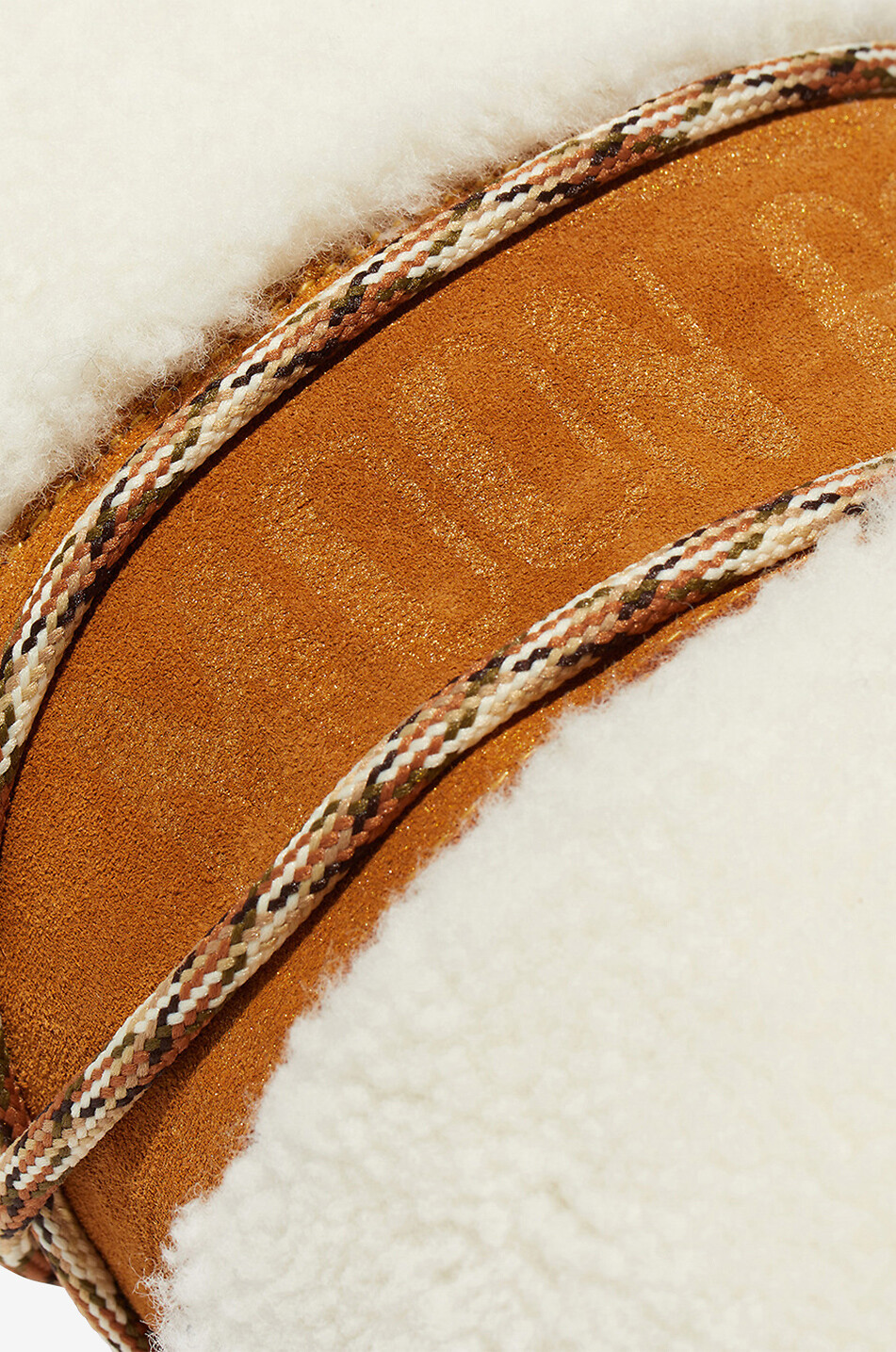 MOON BOOT Bottes après-skis en peau de mouton Icon Femme CAMEL 4