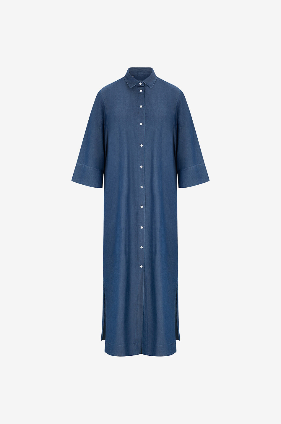 ARTIGIANO Hemdkleid aus Baumwolle Ira Damen BLAU 1