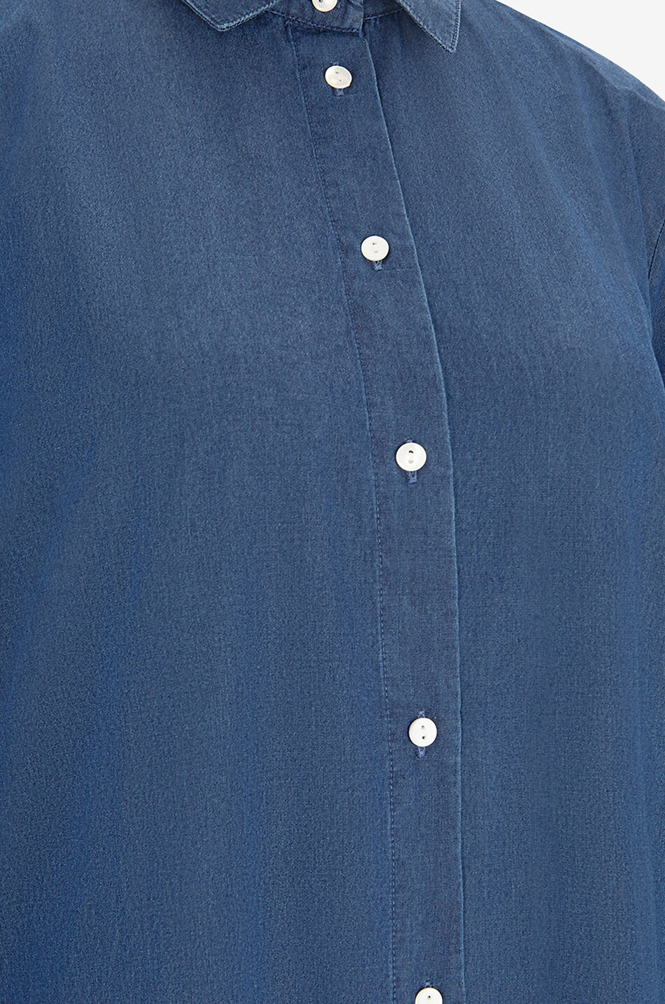 ARTIGIANO Hemdkleid aus Baumwolle Ira Damen BLAU 3