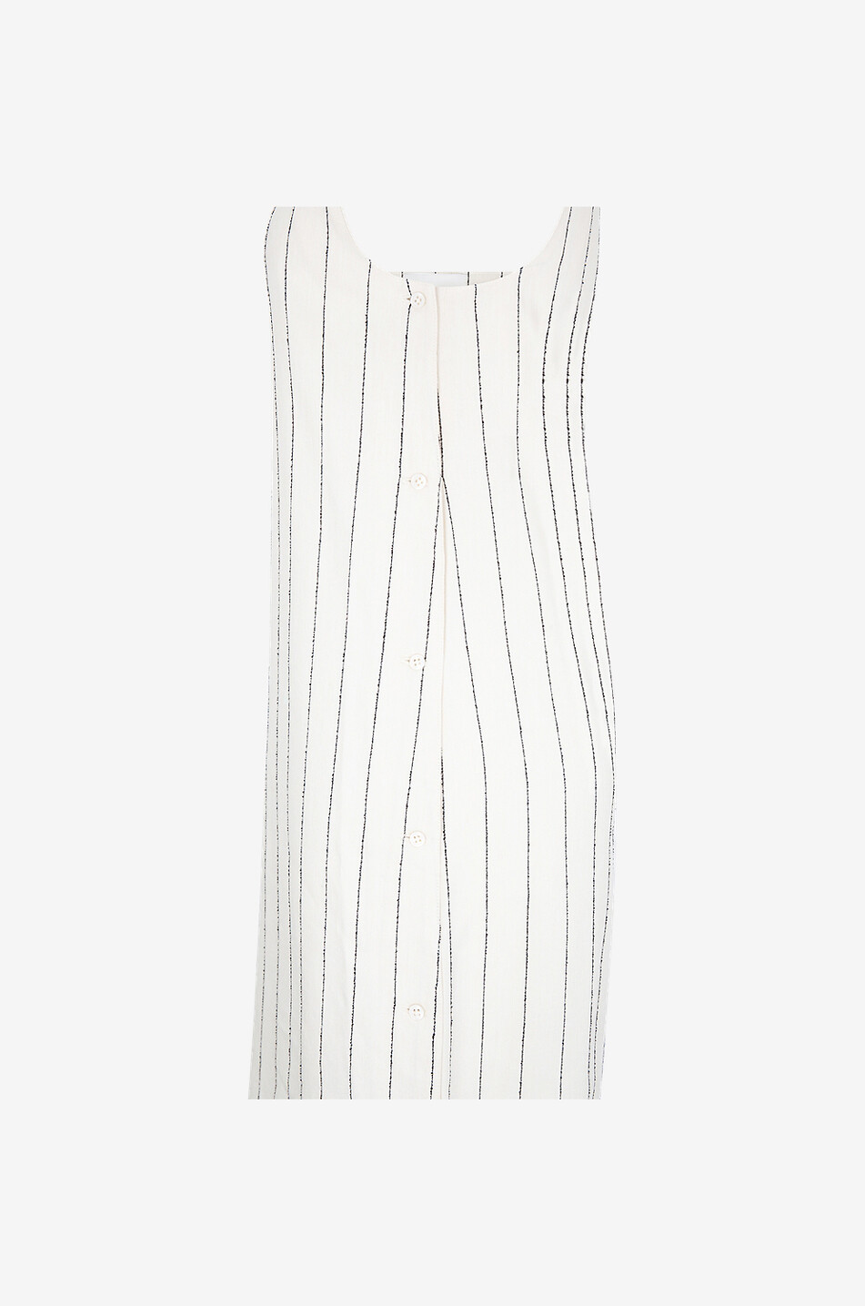 LOULOU STUDIO Träger-Maxikleid aus gestreiftem Leinen Etta Damen CREMEFARBEN 3