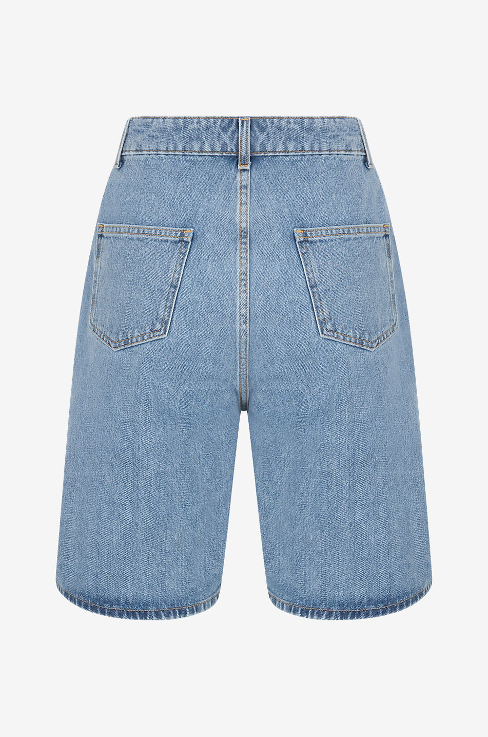 LOULOU STUDIO Shorts aus Biobaumwolle Isu Damen HELLBLAU 2