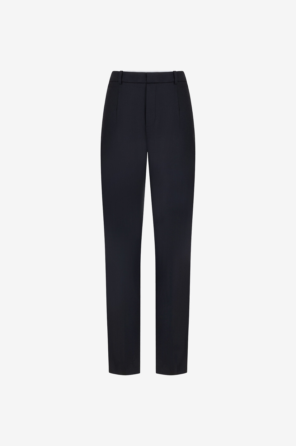 VICTORIA BECKHAM Hose aus Wollmix Reverse Front Damen SCHWARZ 1
