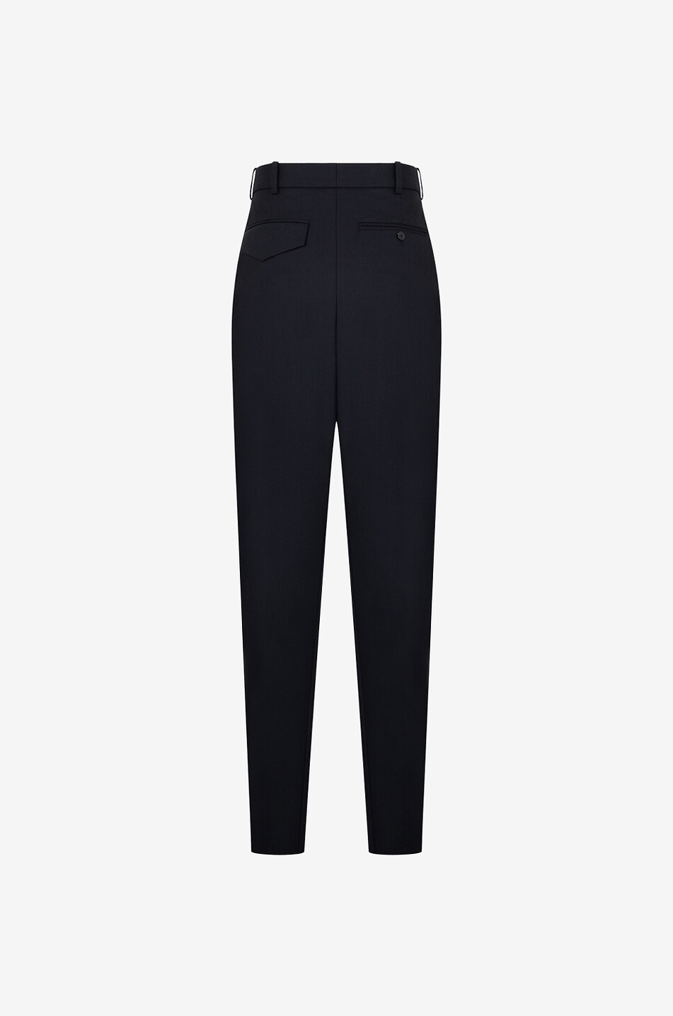 VICTORIA BECKHAM Hose aus Wollmix Reverse Front Damen SCHWARZ 2