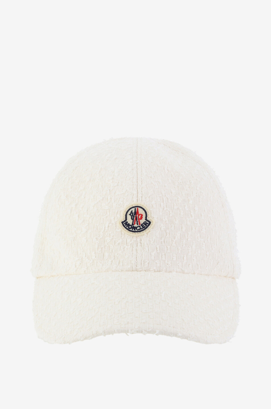 Rooster patch tweed baseball cap MONCLER Bongenie