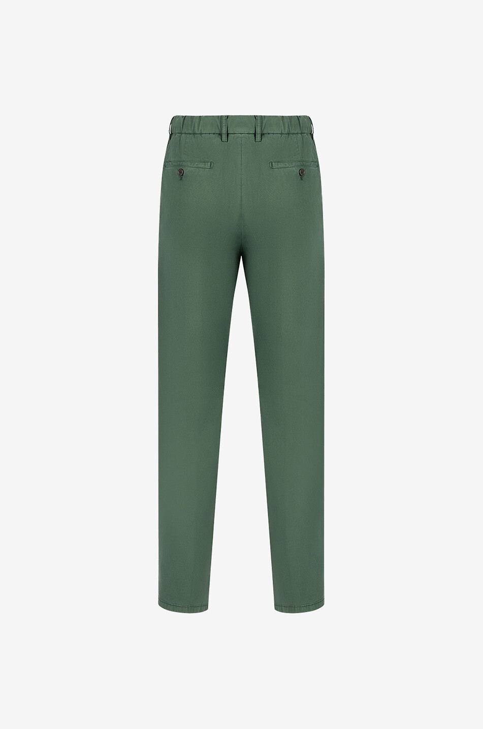 Pantalon slimé en lyocell et coton Evo