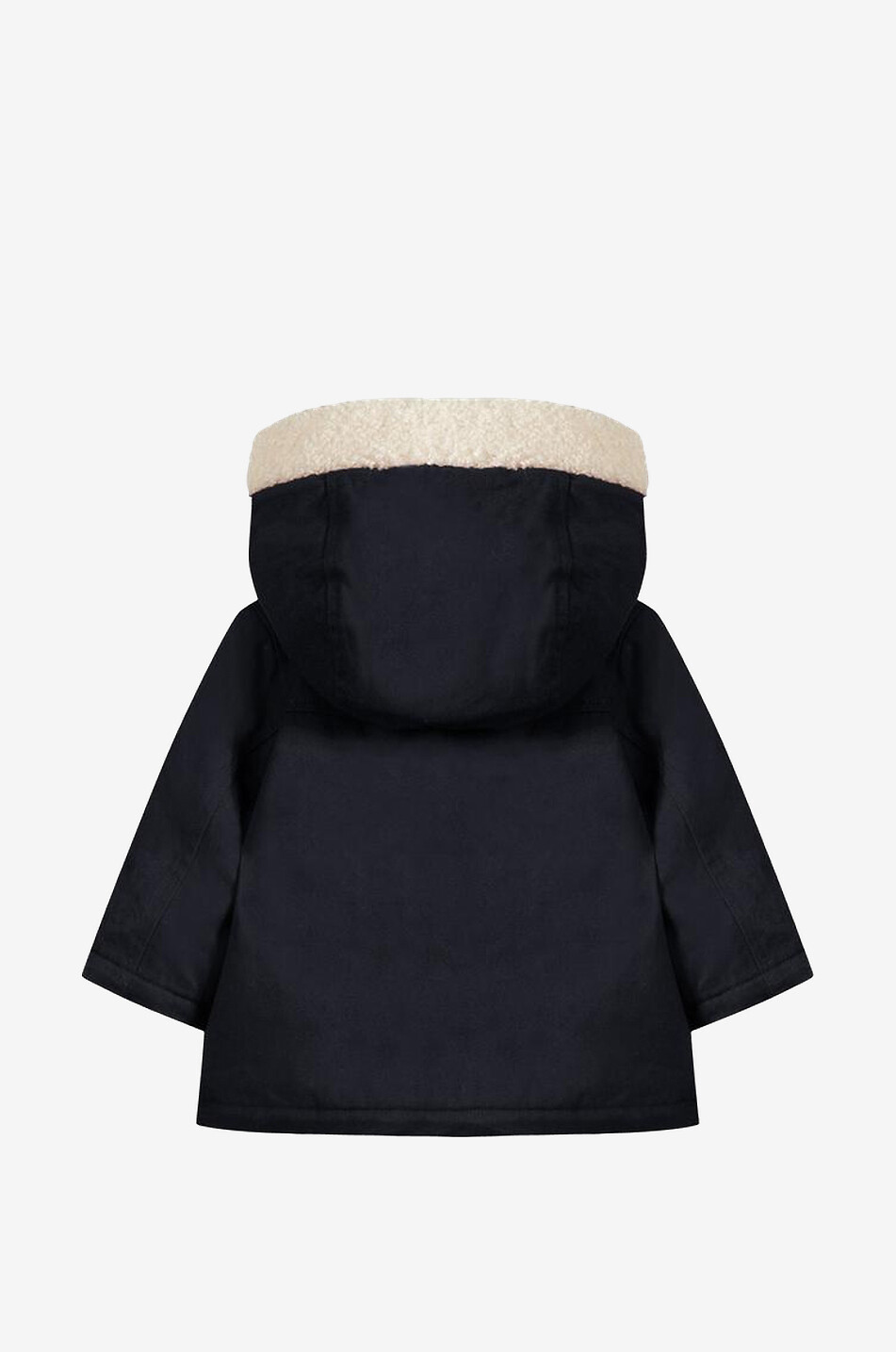 TARTINE ET CHOCOLAT Parka bébé doublée de peluche  BLEU MOYEN 2