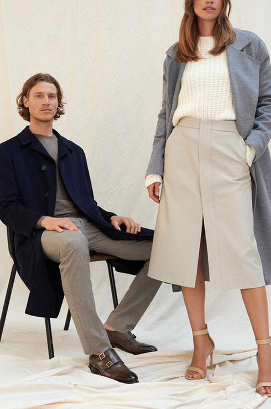 SANTONI Halbschuhe mit Doppelschnalle aus Leder Herren DUNKELBRAUN 6