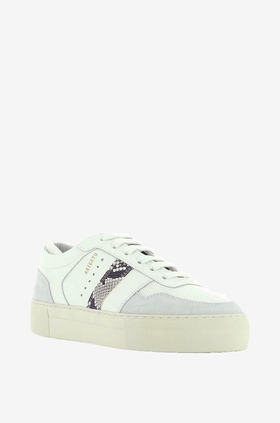 AXEL ARIGATO Platform sneakers in smooth leather with details Women WHITE 1