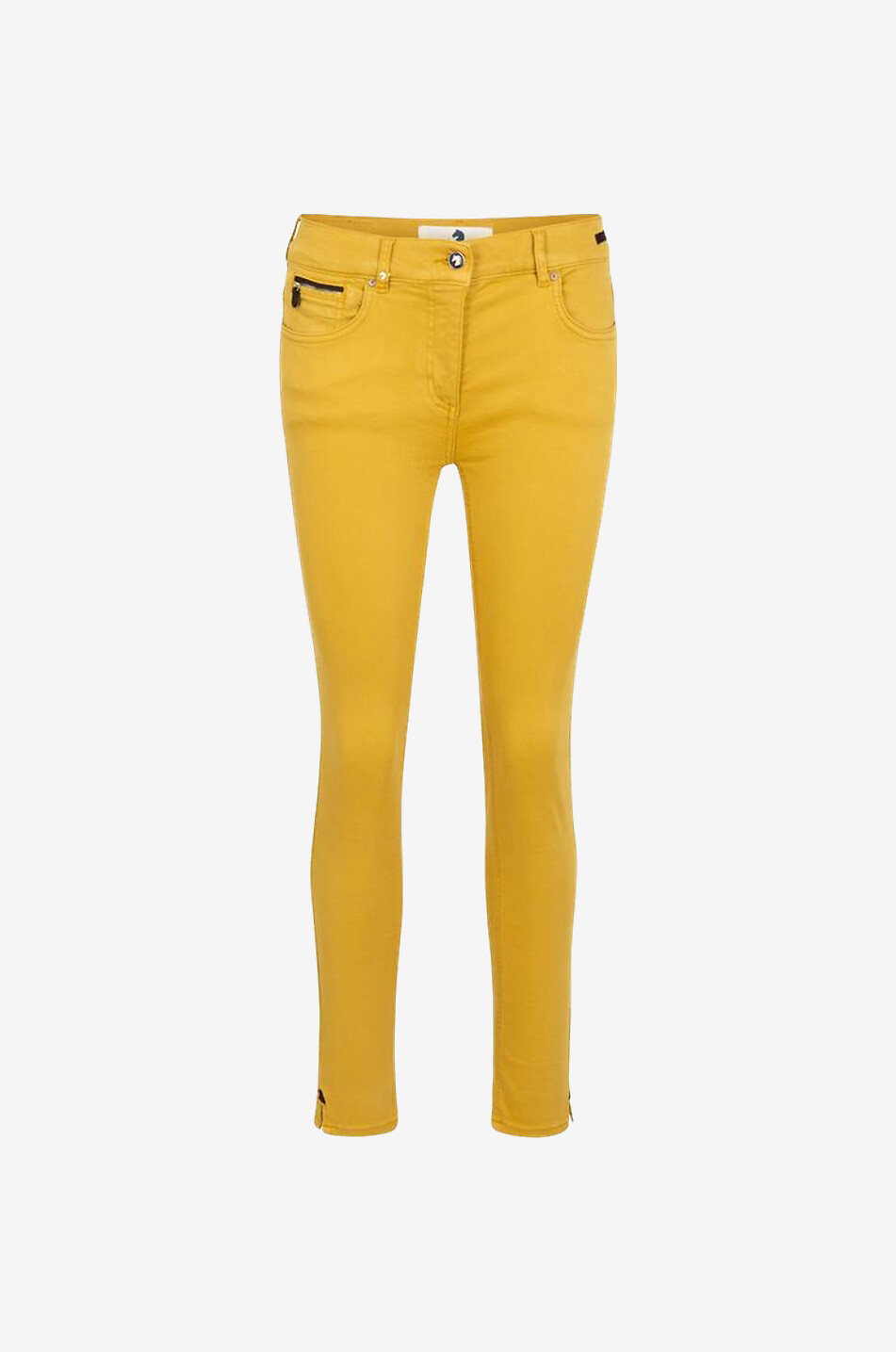 PAMELA HENSON Jean skinny Cinq Cut Vintage Blue Femme JAUNE FONCÉ 1