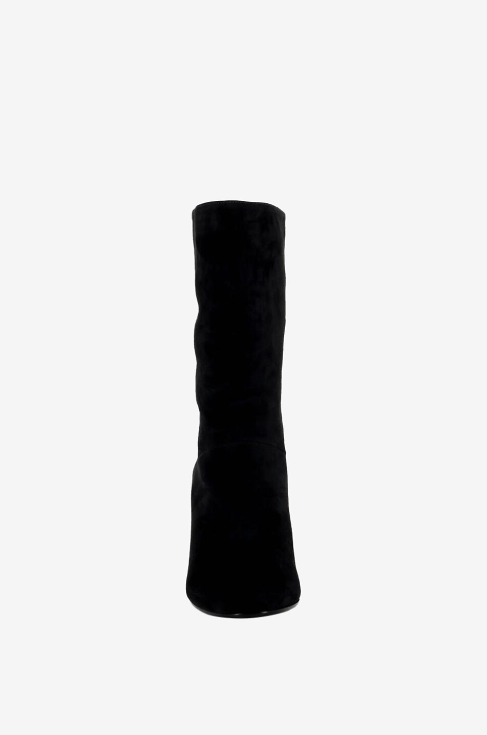 BONGENIE Bottines en daim à  talon carré Mélody 90 Femme GRIS FONCÉ 2