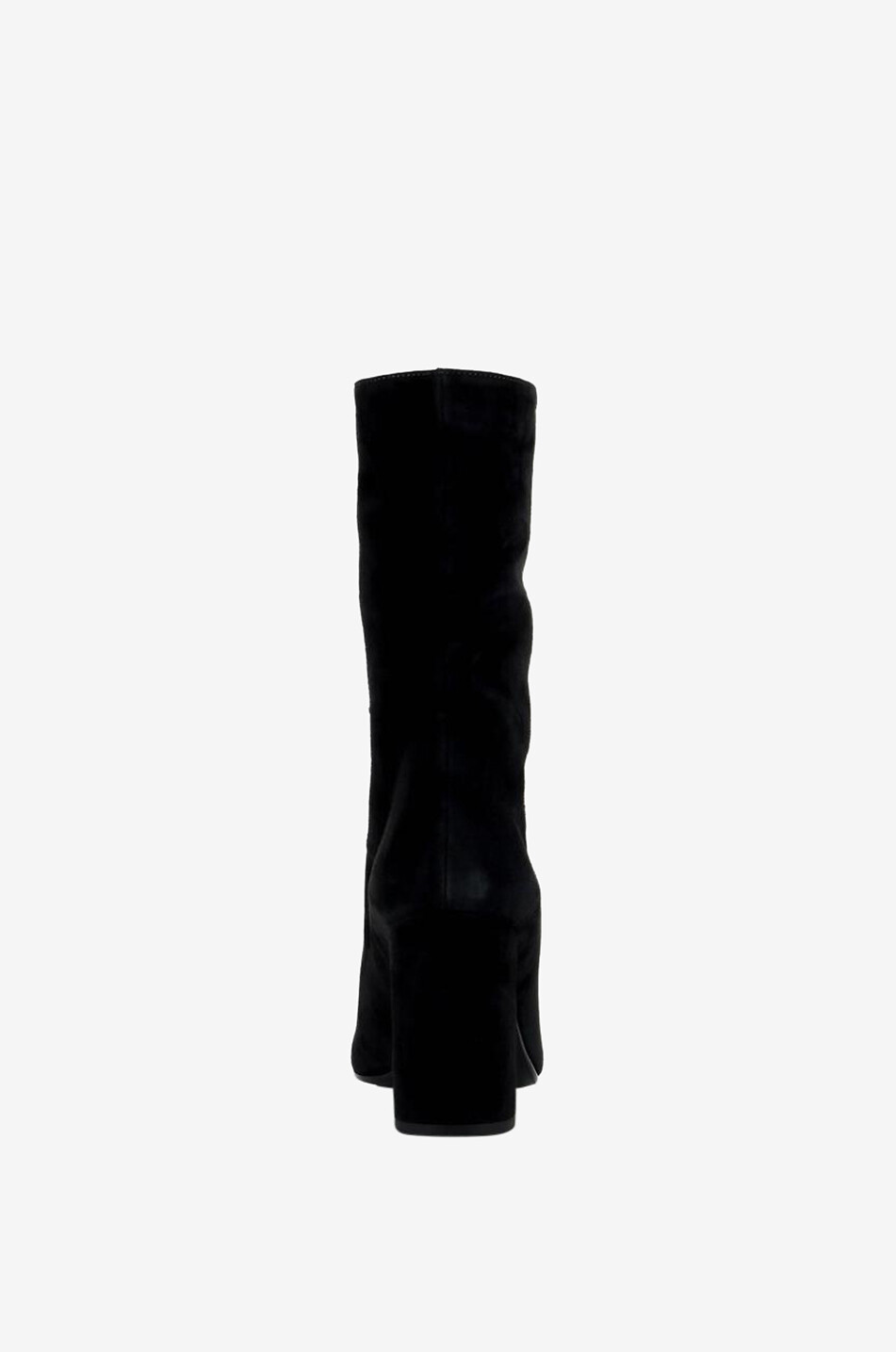 BONGENIE Bottines en daim à  talon carré Mélody 90 Femme GRIS FONCÉ 4