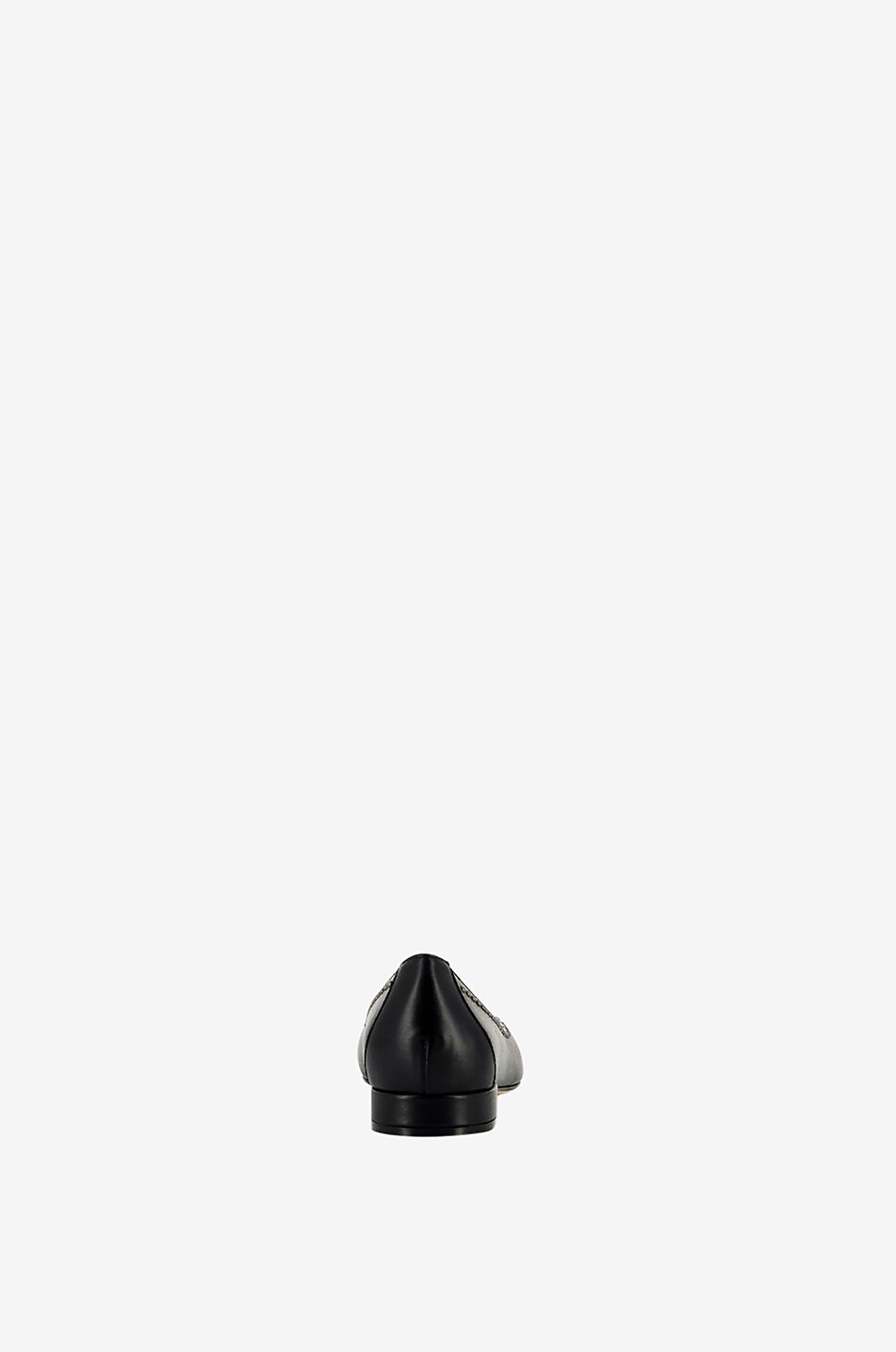 BONGENIE Ballerines en cuir et bordures cloutées Femme NOIR 4