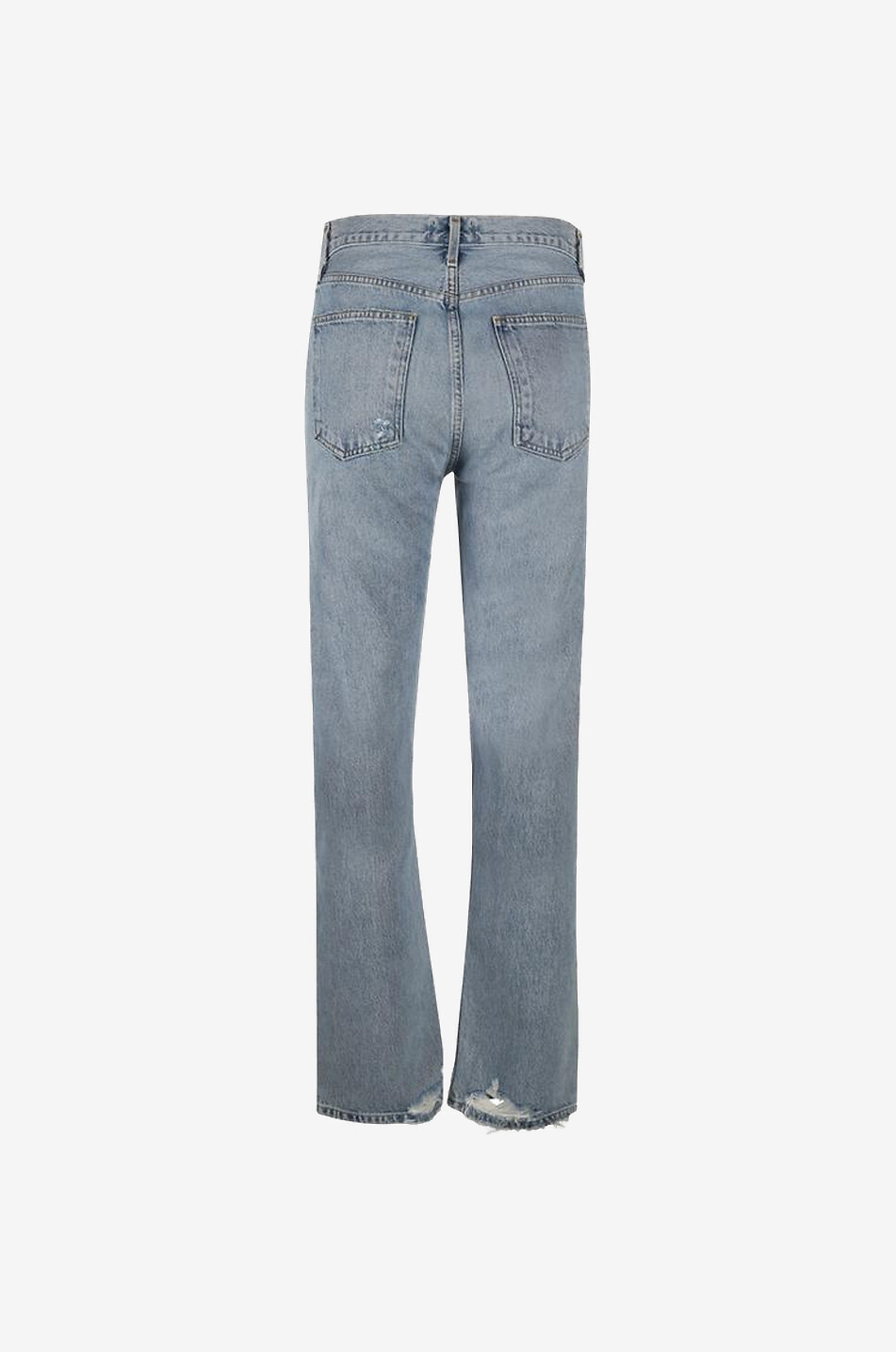 AGOLDE Organic cotton straight jeans Women BLUE 2