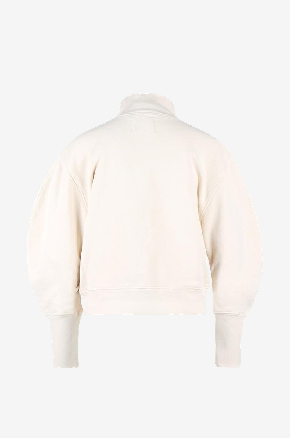 Sweat-shirt à manches bouffantes Melia Mock Neck