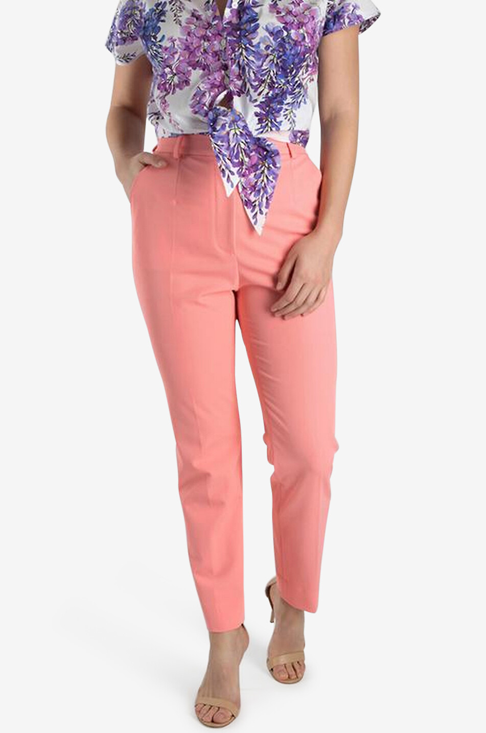 Zigarettenhose mit hoher Taille Joy Therapy