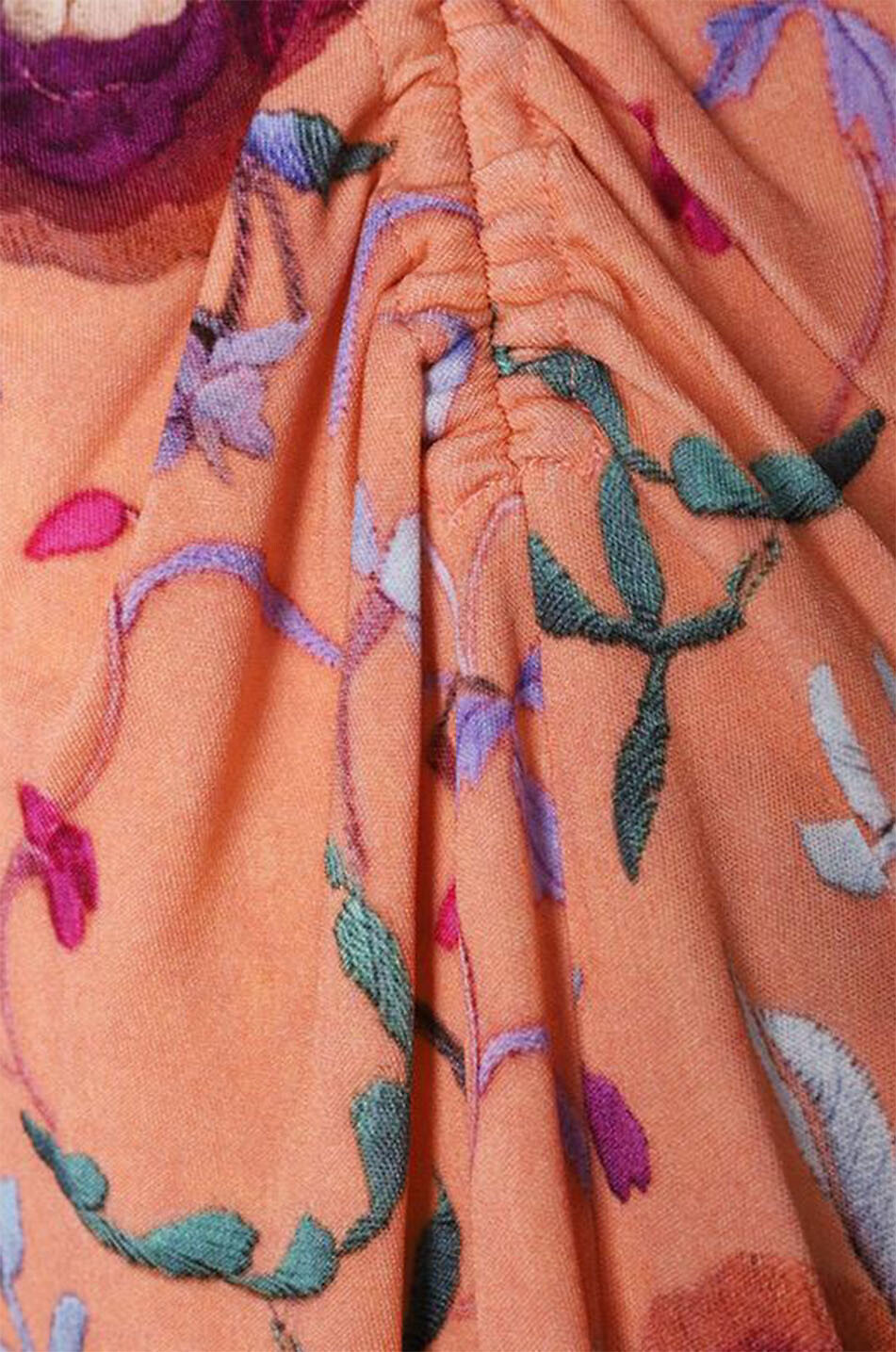 ISABEL MARANT Joella floral jersey fitted midi skirt Women MULTI COLOURED 3