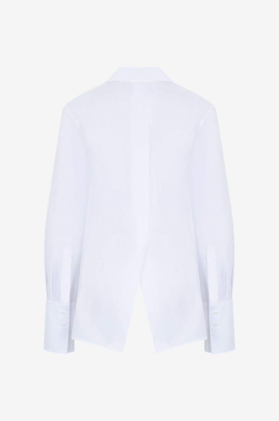 GIVENCHY Chemise portefeuille en popeline Femme BLANC 2