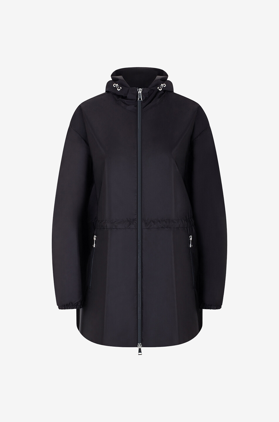 Leichte Regenjacke mit Schoss und Kapuze Wete
