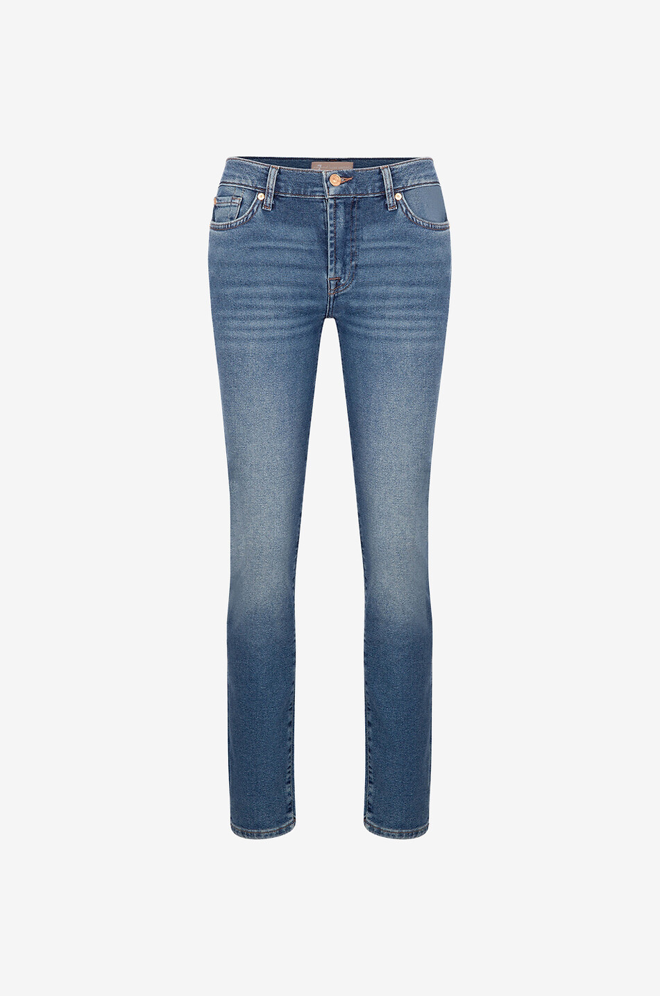 Ausgewaschene slim-fit-jeans Roxanne Luxe Vintage