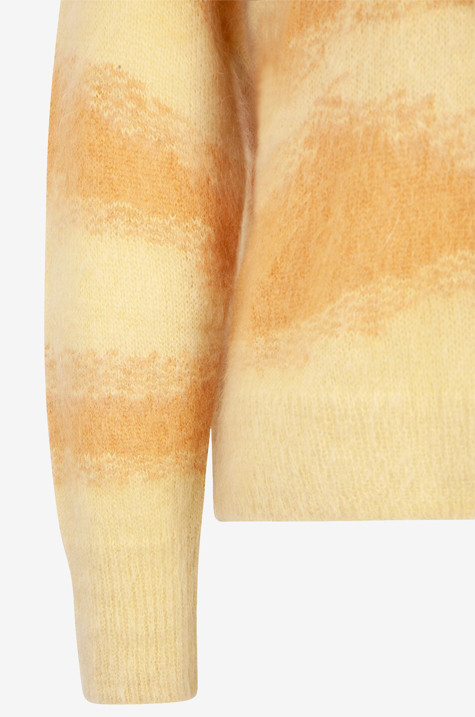 Flauschiger Pullover mit Farbverlauf Sawyer