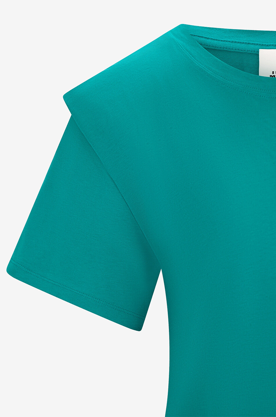 MARANT ETOILE Zelitos T-shirt with darts Women MEDIUM GREEN 3
