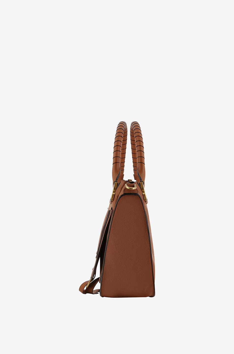 CHLOE Hand- und Schultertasche aus genarbtem Leder Marcie Medium Damen KAMELFARBEN 4