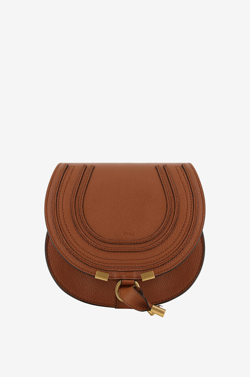 Marcie Small grained leather shoulder bag
