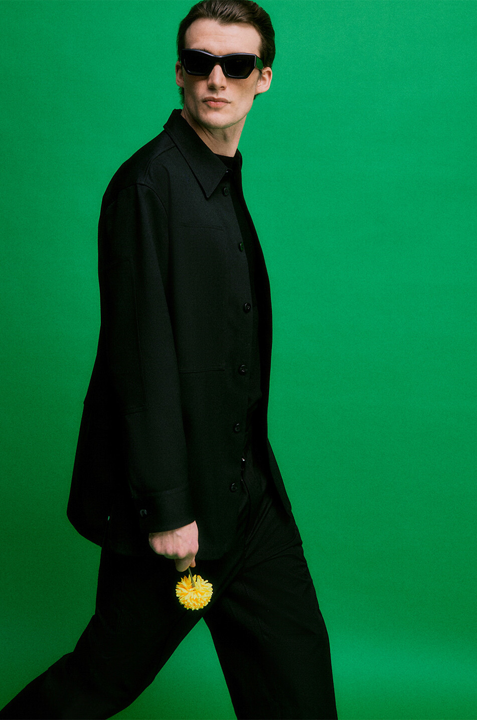 JIL SANDER Superfine wool crewneck jumper Men BLACK 3