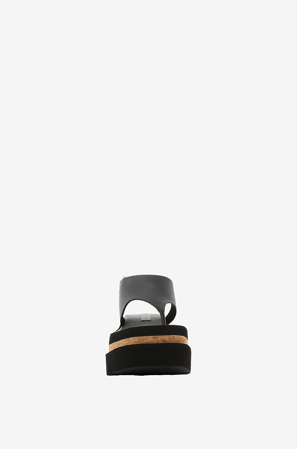 Sandales compensées en cuir synthétique Sneakelyse Portina 80