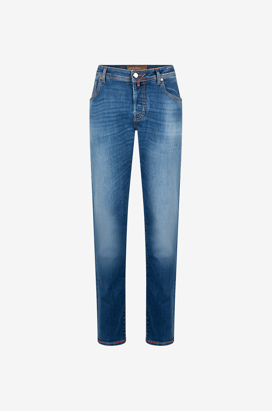 JACOB COHEN Nick Limited Edition cotton straight-leg jeans Men LIGHT BLUE 1
