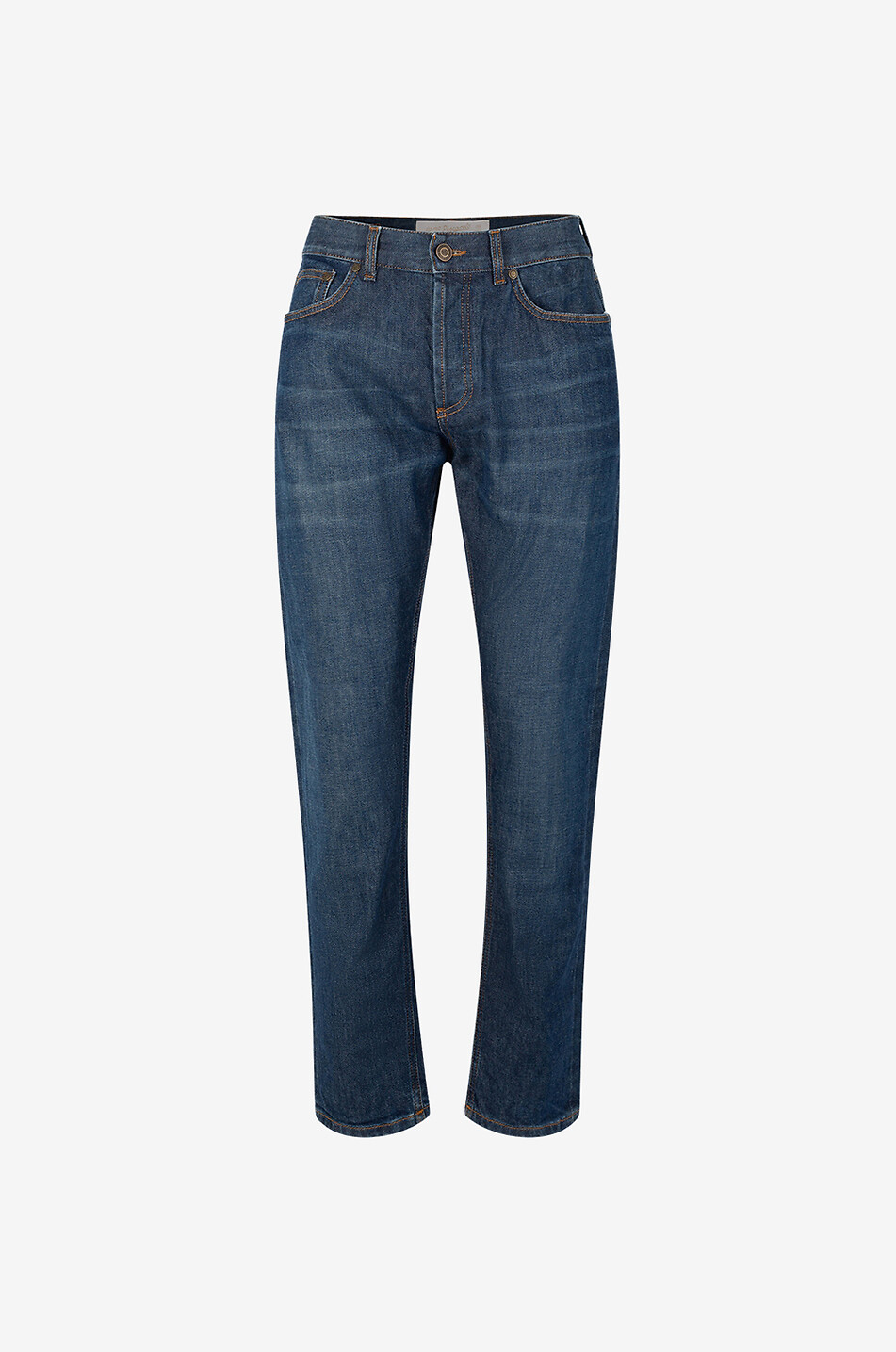 MARCO PESCAROLO Jeans mit geradem Bein aus Baumwolle Piotr Herren MITTELBLAU 1