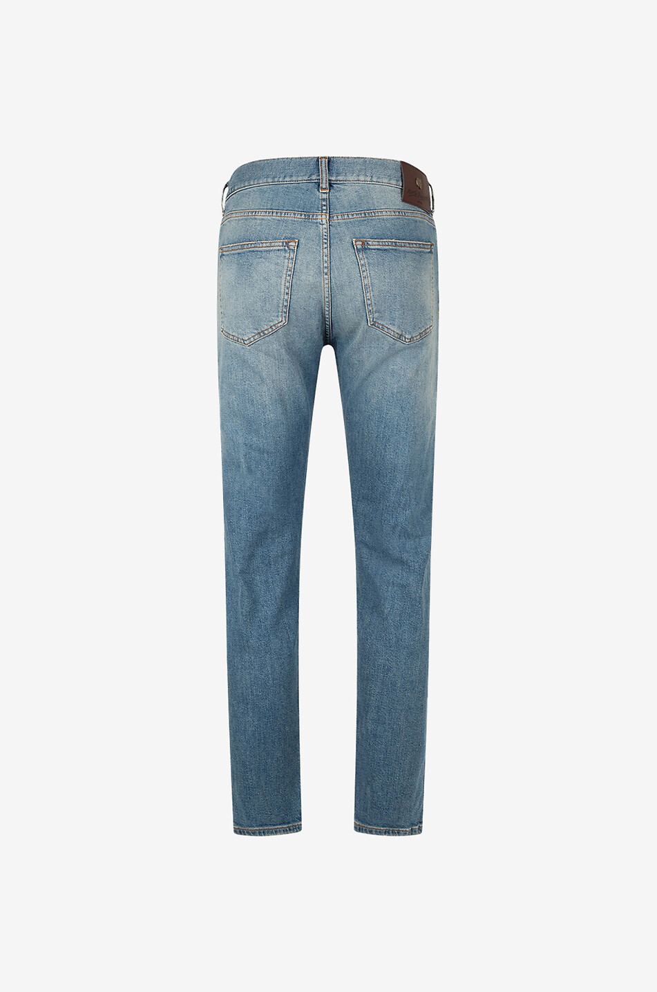 MARCO PESCAROLO Jeans mit geradem Bein aus Baumwolle Piotr Herren MITTELBLAU 2