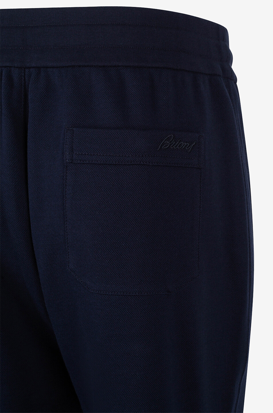BRIONI Cotton joggers Men DARK BLUE 3
