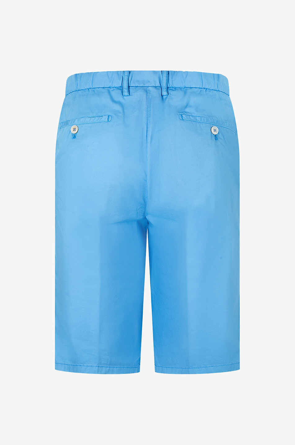 MARCO PESCAROLO Faro cotton and lyocell Bermuda shorts Men MEDIUM BLUE 2