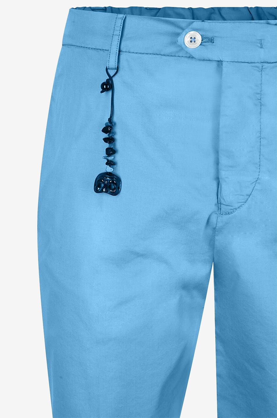 MARCO PESCAROLO Faro cotton and lyocell Bermuda shorts Men MEDIUM BLUE 3