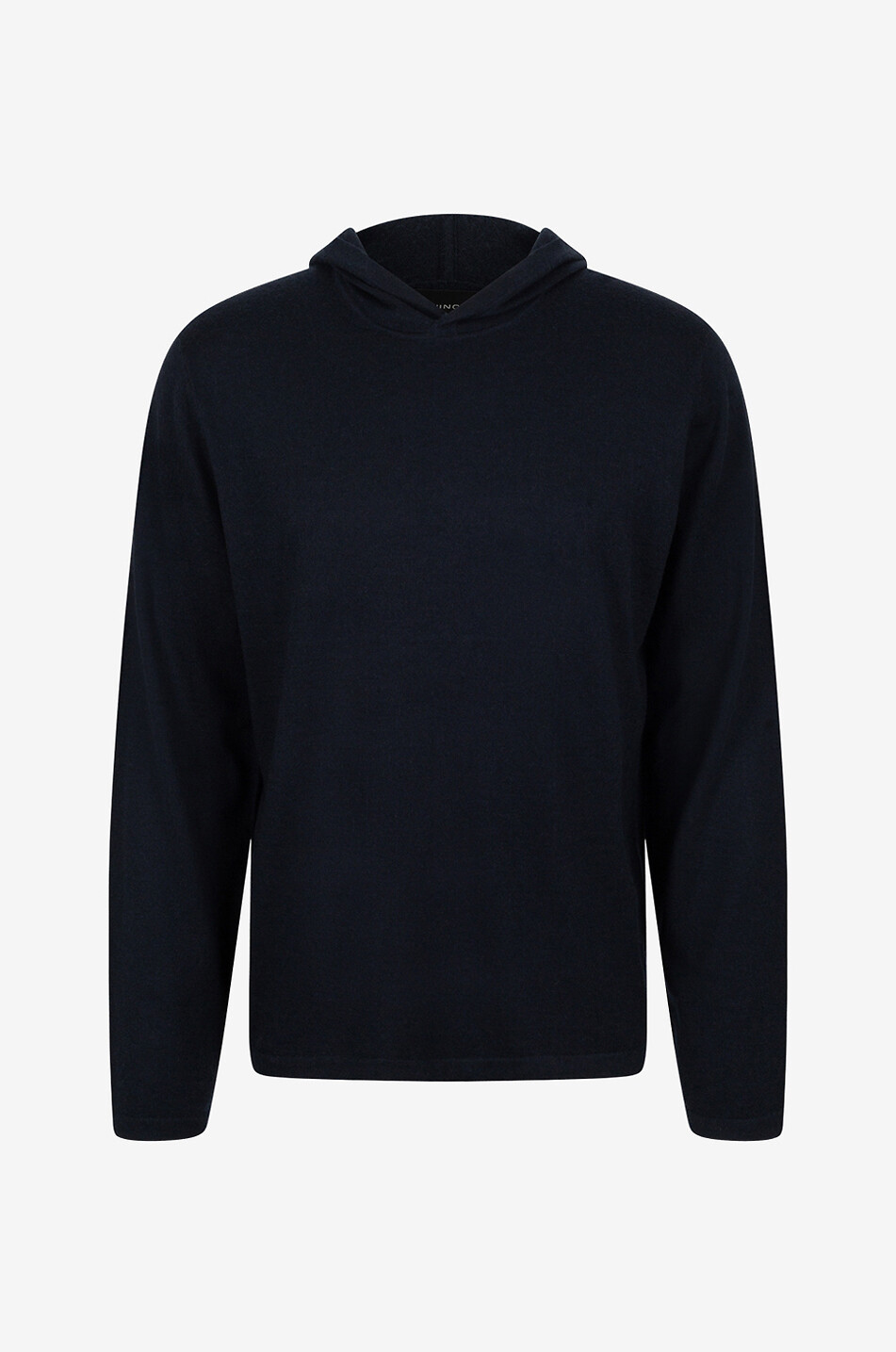 Sweat-shirt à capuche en maille de coton et cachemire Featherweight