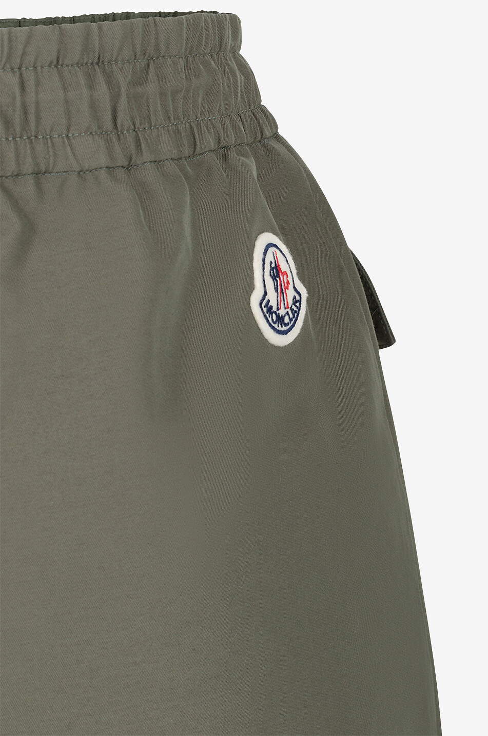 MONCLER Taffeta cargo mini skirt Women KHAKI 3