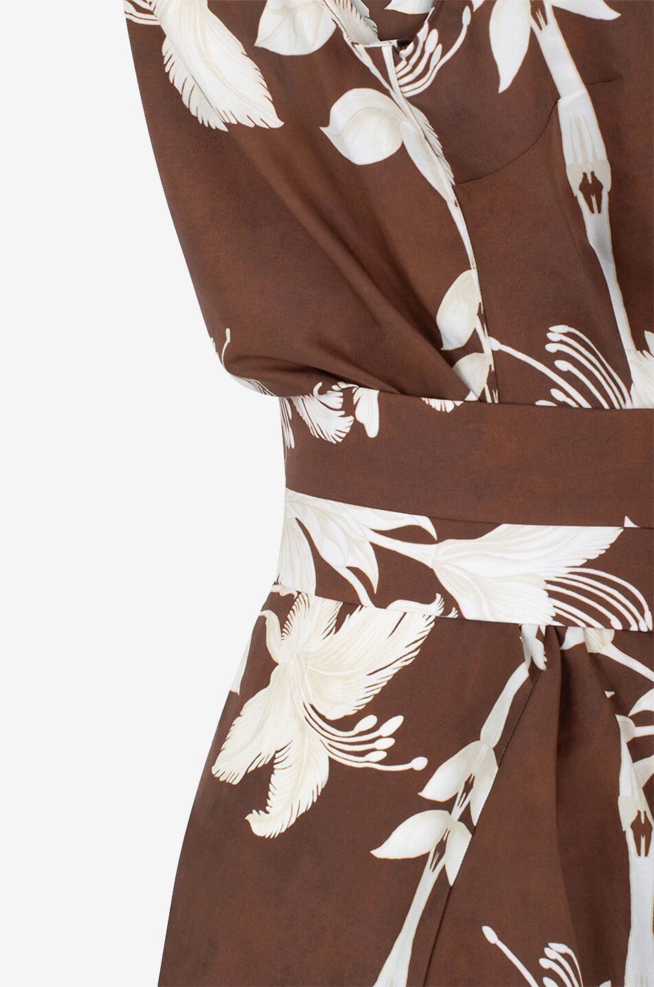CO.GO Maxi robe évasée sans manches avec ceinture Lily Femme MULTICOLORE 3