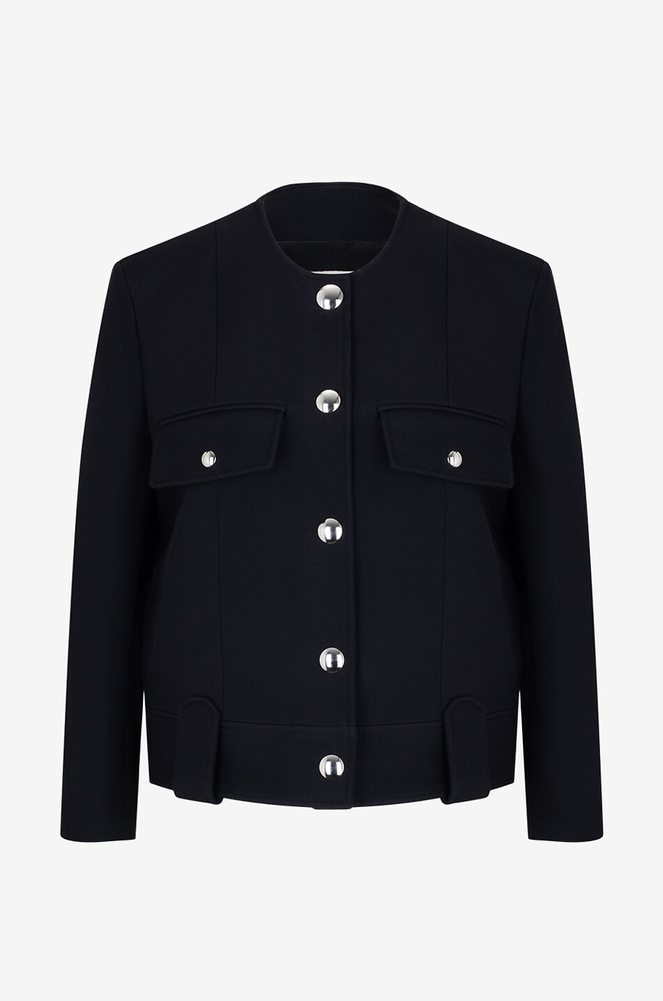 KHAITE The Laybin boxy cady suit jacket Women BLACK 1