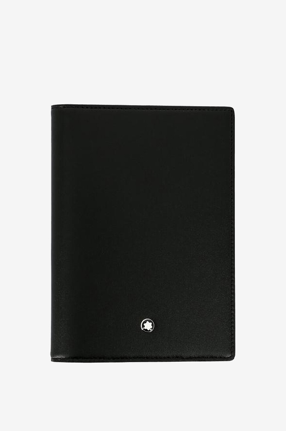 MONTBLANC Porte-passeport en cuir Homme NOIR 1