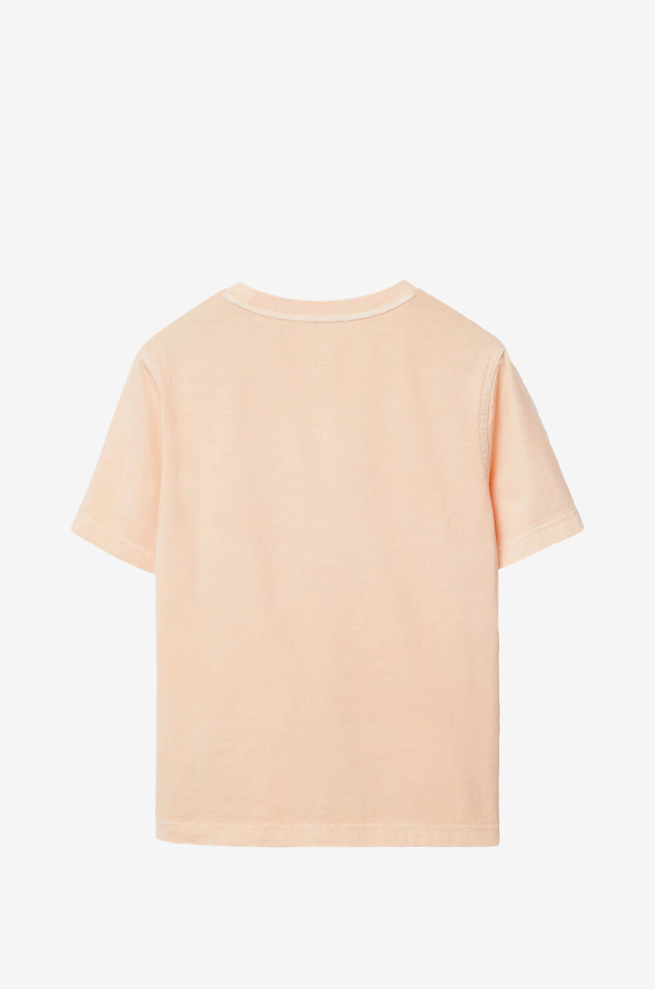BURBERRY T-shirt enfant brodé EKD Pastel Peach Garçon ORANGE CLAIR 2