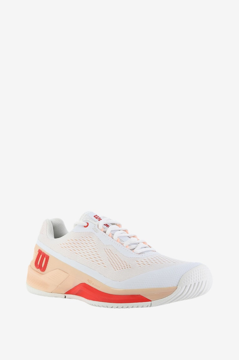 WILSON Rush Pro 4.0 tennis shoes Women WHITE 1