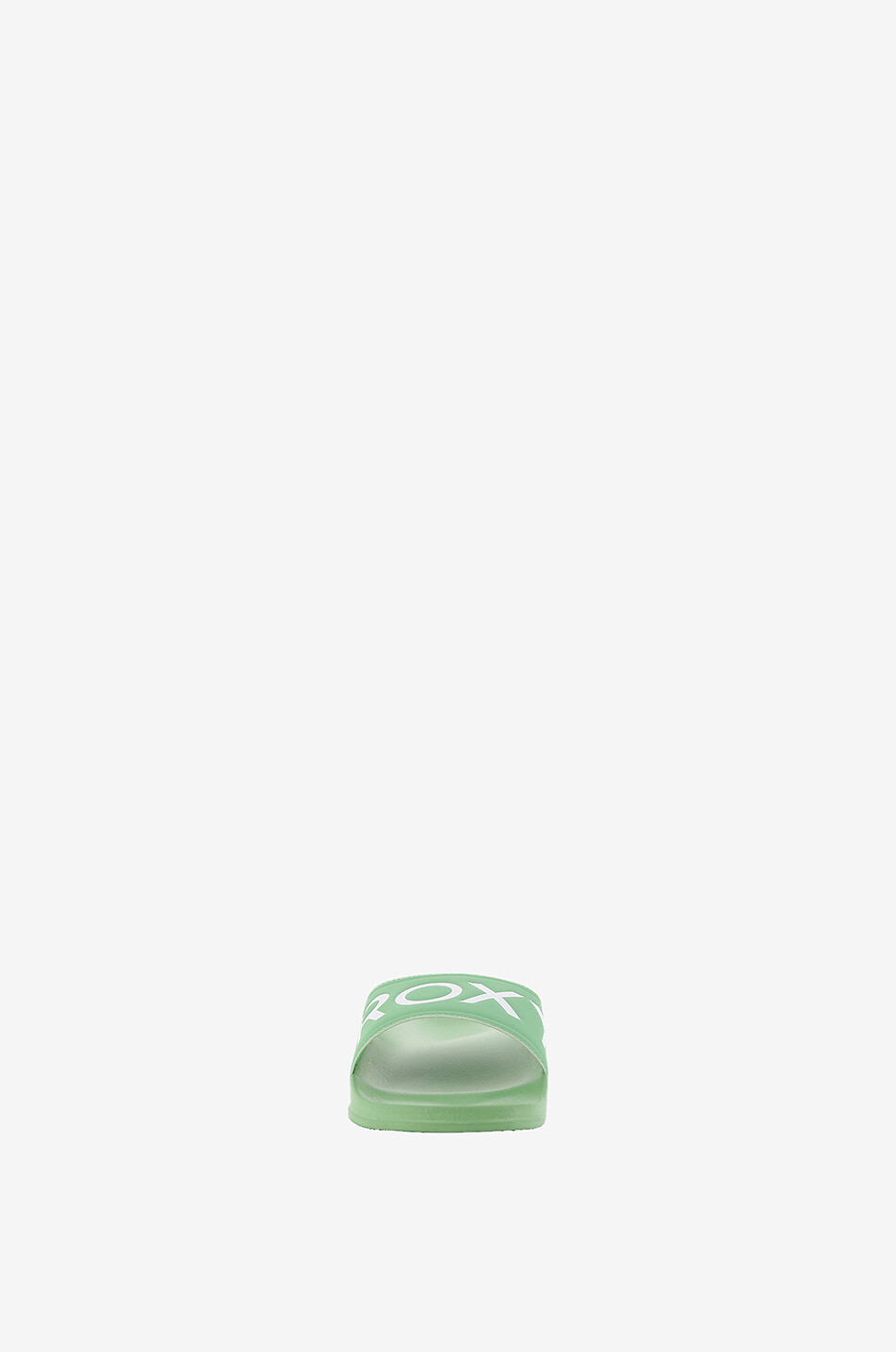 ROXY Slippy printed flat slides in PVC Women LIGHT GREEN 2
