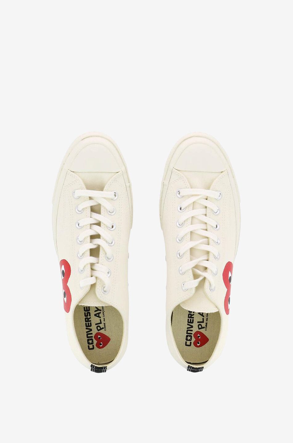 Baskets basses motif coeur Play Chucks COMME DES GARCONS PLAY Bongenie