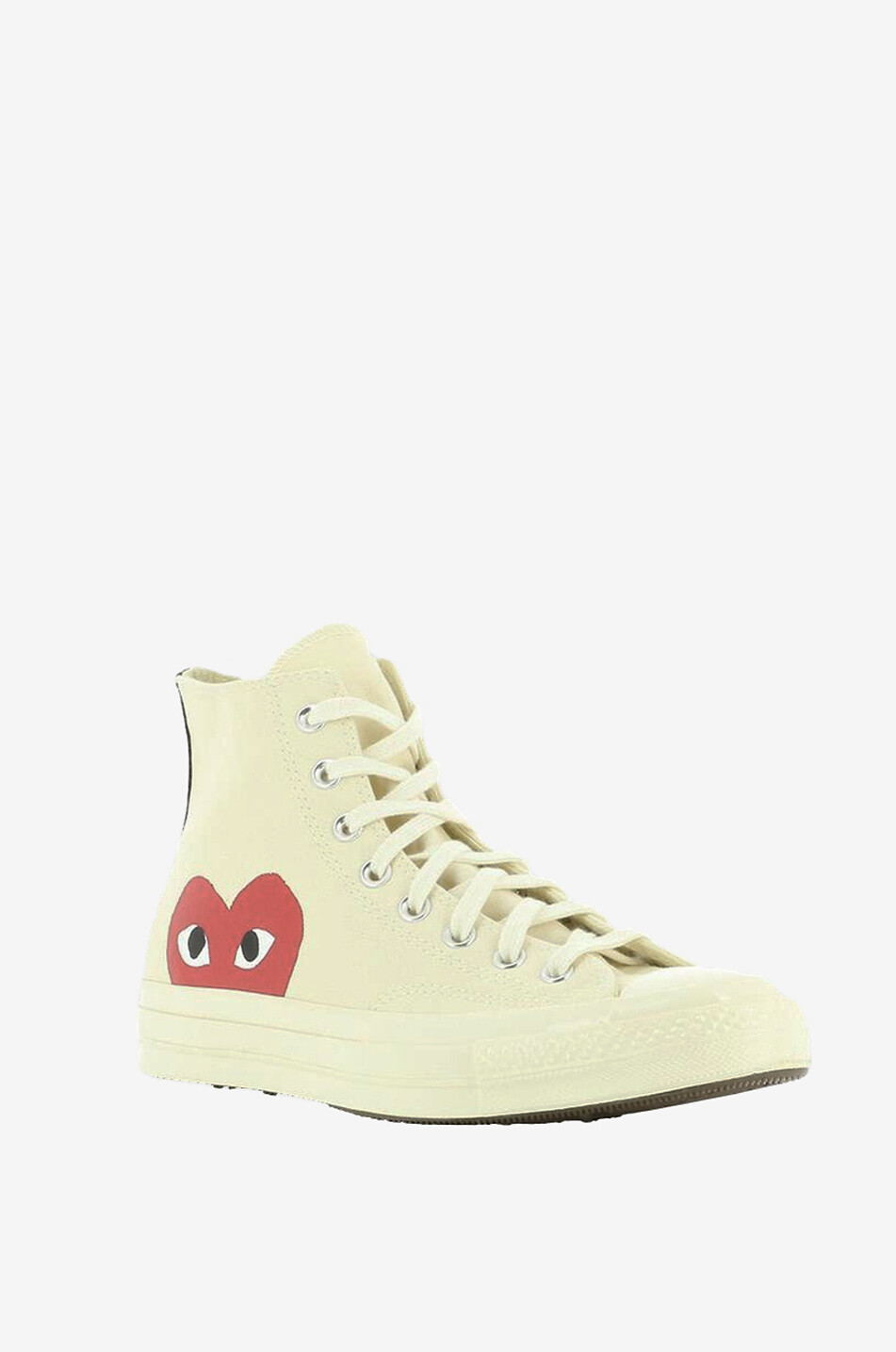 COMME DES GARCONS PLAY Chuck 70 Play high-top canvas sneakers Men BEIGE 1